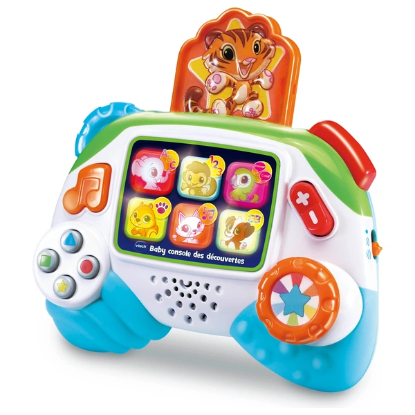 VTech Centre de Jeu Baby Discovery - 3 Modes de Jeu - Amusant - Jouet Musical - Convient aux Enfants de 3, 6, 9 Mois et Plus, Version Anglaise