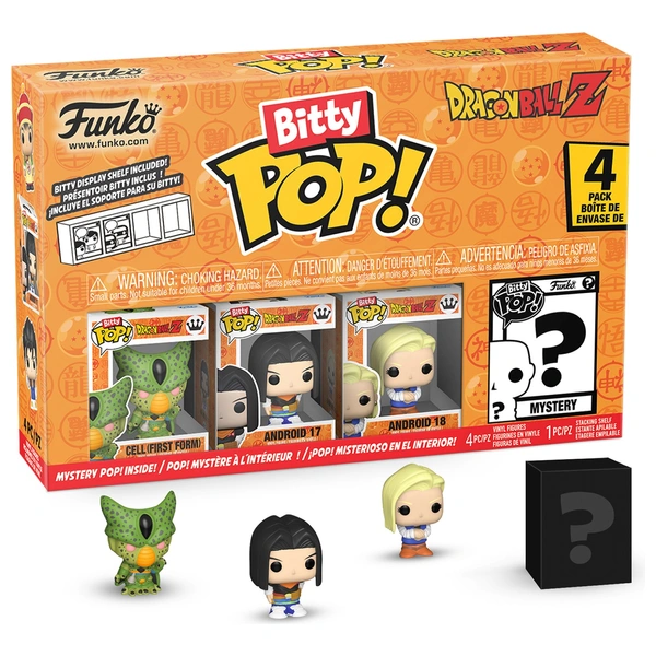 Funko Bitty POP! Dragon Ball Z Box Cell 4-Pack | Smyths Toys Nederland