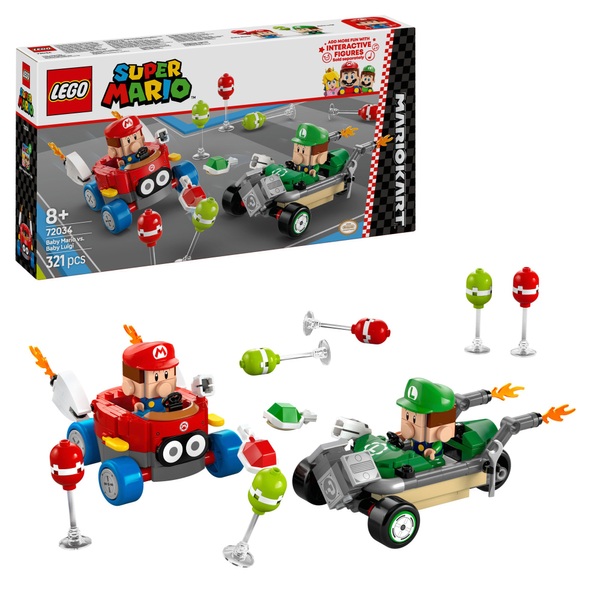 Luigi Super Mario Mini Lego LEGO Super Mario 72034 Mario Kart Baby