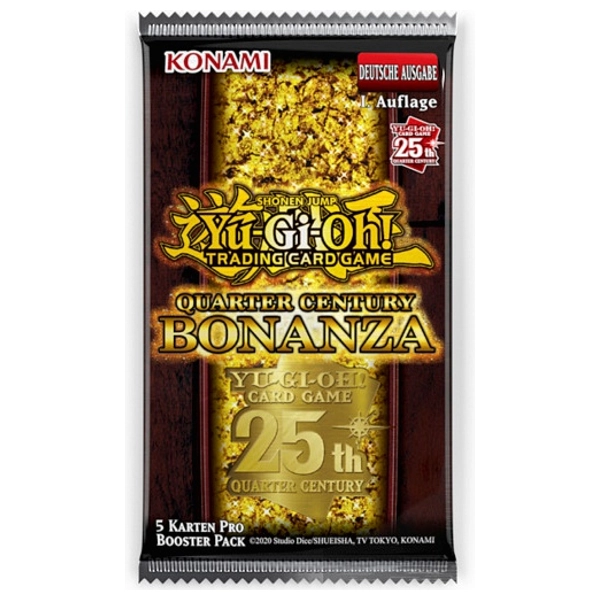 Yu-Gi-Oh! Sammelkarten Quarter Century Bonanza Booster Pack