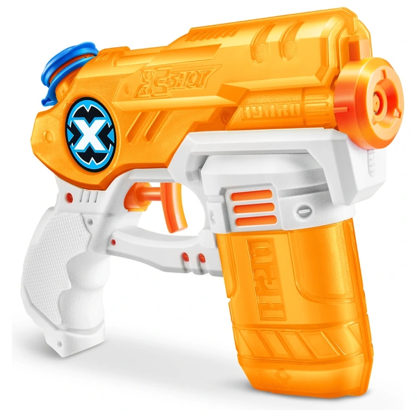 Mini Pistolets à Eau Pour Enfants - Lot De 2 (bleu Et Orange) - Capacité 180 Ml, Portée 5 M - Pour Piscine, Plage, Jardin