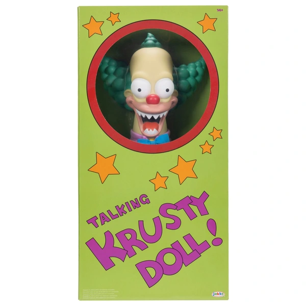 品揃え豊富で The UK Toys Smyths | 38cm Doll Krusty Talking Simpsons アメコミ