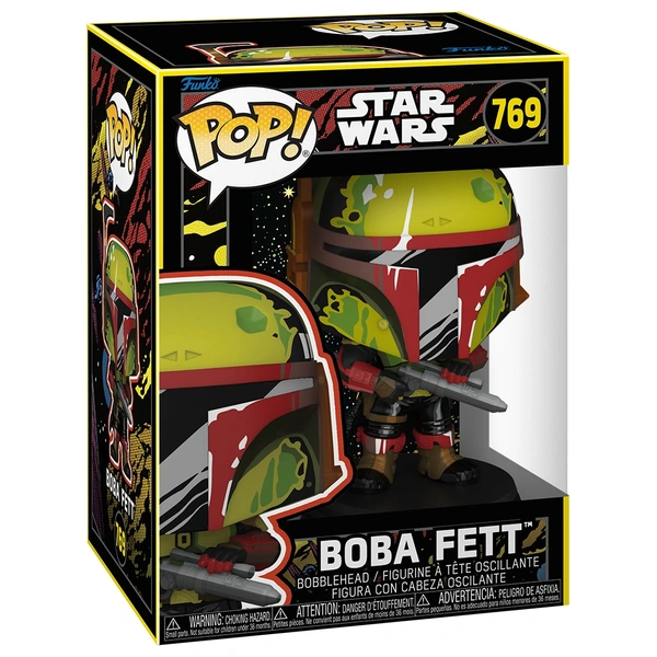 サイン入りSTAR WARS EPIC FORCE BOBA FETT 360°（スター