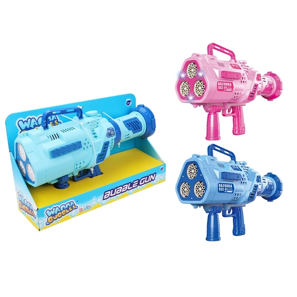 Pistolet à Bulle Soufflante - Souffleur à Bulles Avec Liquide - Bubble