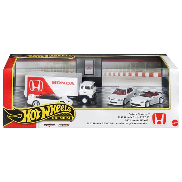 ホットウィール Hotwheels プレミアム　セット ホットウィール(Hot Wheels) プレミアムコレクターセットアソート - ワイドボディセット 乗り物おもちゃ ミニカー 4台 3歳から マルチ  987A-GMH39