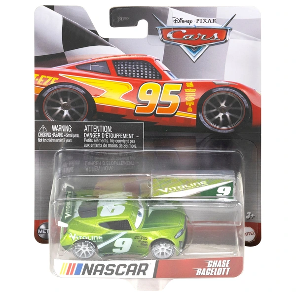 カーズ マテル CHASE RACELOTT NASCAR ミニカー Pixar Cars Nascar Chase Racelott Metal Diecast Car - Walmart.com