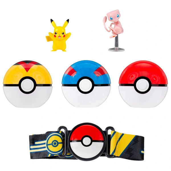 Clip 'N' Go Poké Ball Belt Set: Wave 7 - Squirtle | Jazwares Pokemon