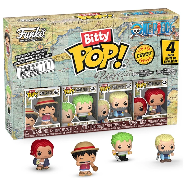 Funko Bitty POP! Figuren One Piece 4er Set sortiert | Smyths Toys