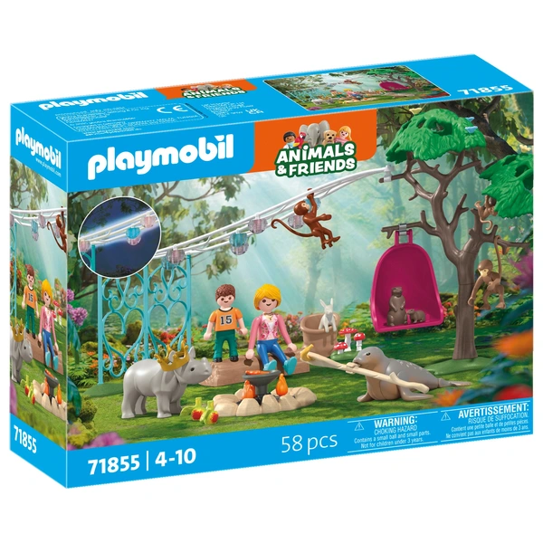 Playmobil 6642 City Life Lion Family, leuke fantasierijke rollenspel, speelsets geschikt voor kinderen vanaf 4 jaar
