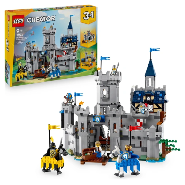 LEGO Creator 31168 Ritterburg im Mittelalter 3-in-1 | Smyths Toys sterreich