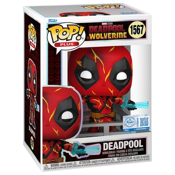 Funko POP! Plus 1567: Marvel Deadpool & Wolverine 3 Deadpool (Time