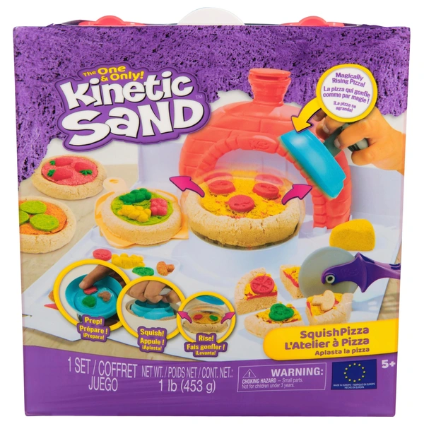 Kinetic Sand Coffret Swirl N Surprise 907g + 4 Outils - Sable Magique Coloré Pour Enfants Dès 3 Ans