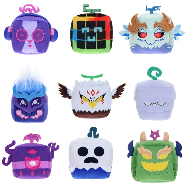 Blox Fruits Mystery Plush シリーズ3 Blox Fruits Plush Mystery Series 3 10cm Assortment | Smyths Toys UK