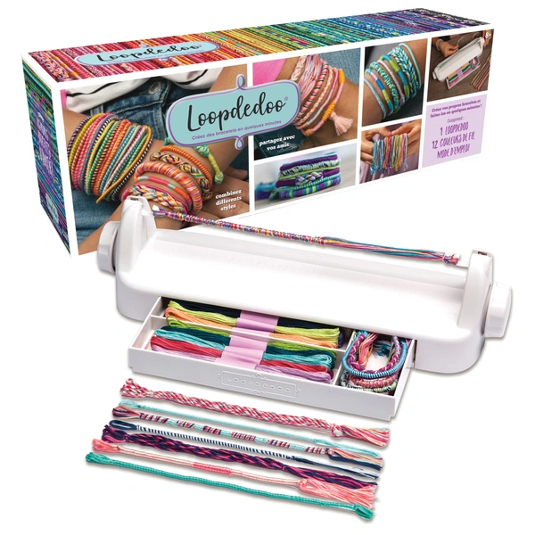 Bracelets brésiliens - Les diagonales - Activités manuelles fête des mères