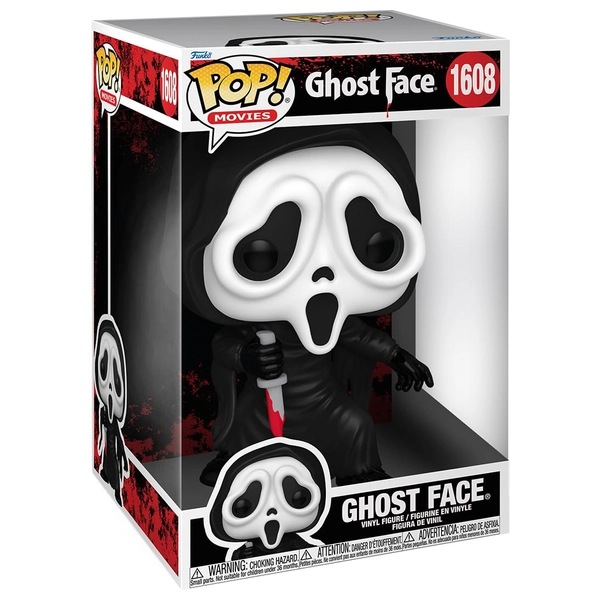 Funko POP! Movies Jumbo 1608: Ghost Face | Smyths Toys Ireland