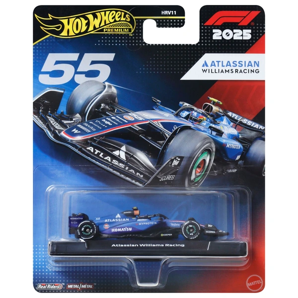 Hot Wheels Premium Formula 1 2025 1:64 Atlassian Williams Racing