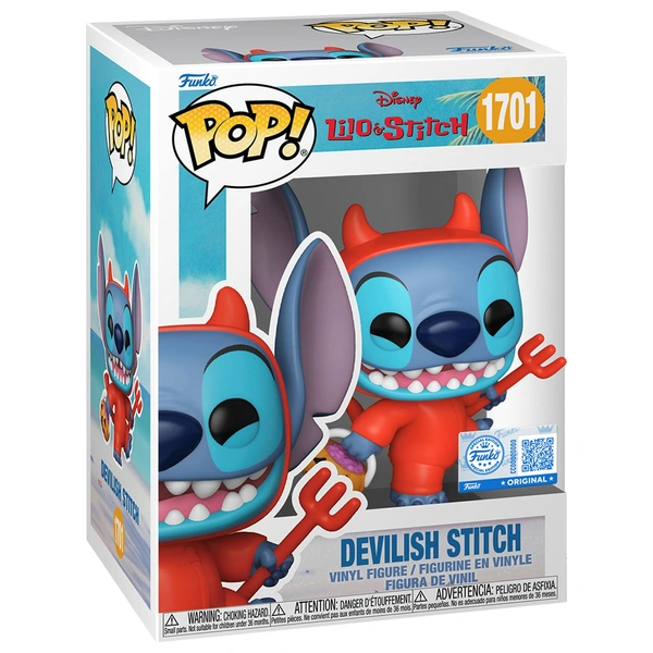 Funko POP! 1701: Disney Lilo and Stitch Devilish Stitch Chase