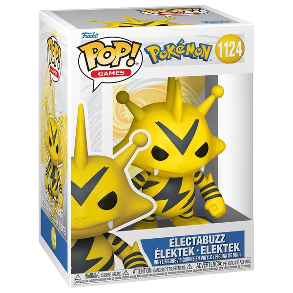 Funko POP! Figuur 1124 Pokémon Elektek | Smyths Toys Nederland