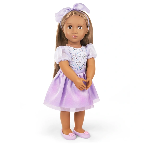 our generation doll purple dress Our Generation Veronika 18" Fashion Doll with Blue/Purple Hair