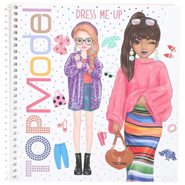 TOPModel - Dress Me Up Cosy Livre d'Autocollants | Smyths Toys France