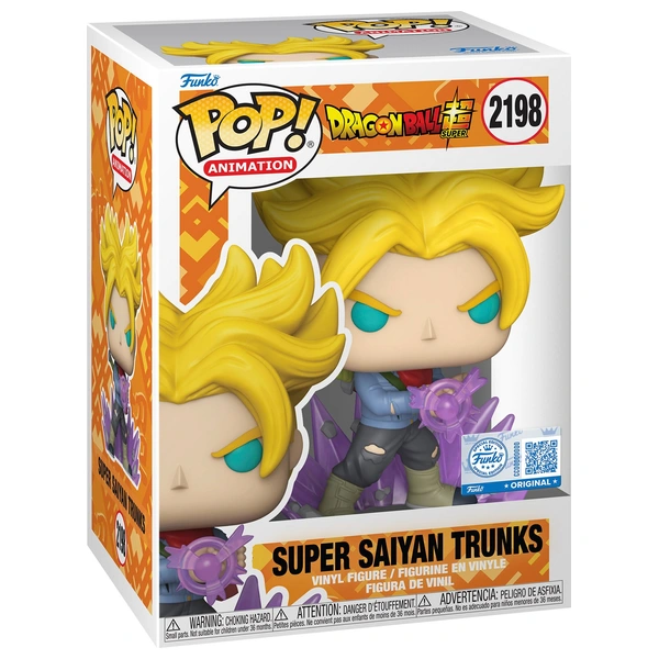 Funko POP! Animation 2198: Dragon Ball Z Super Saiyan Trunks Chase