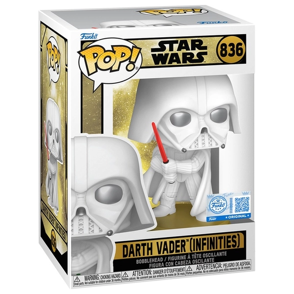 Funko POP! 836: Star Wars Darth Vader (Infinities) | Smyths Toys UK