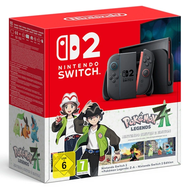 Nintendo Switch 2 Pokémon LEGENDS ZA セット Nintendo Switch 2 Pokémon Legends: Z-A Bundle | Smyths Toys UK