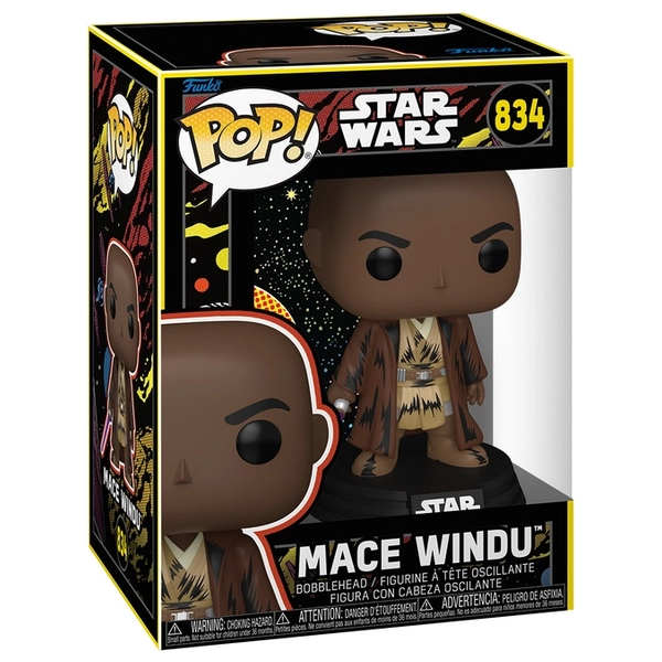 Funko POP! 834: Star Wars Mace Windu | Smyths Toys UK