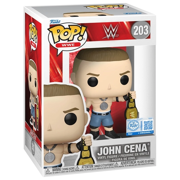 Funko POP! WWE 203: John Cena | Smyths Toys UK