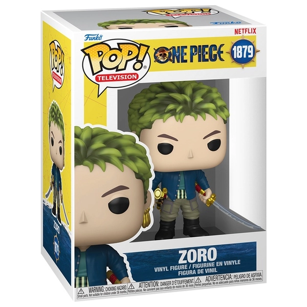 Funko POP! Figuur 1879 One Piece Zoro | Smyths Toys Nederland