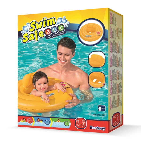 Fvbjd - Myir Bouee Bebe, Bébé Siège De Piscine Bouée Bébé Enfant Bouee Gonflable Bébé Flotteur Bague De Natation Anneau de Natation (Bleu, s