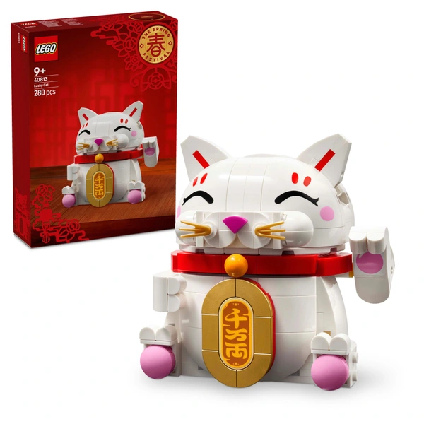 LEGO Icons 40813 Le Chat Porte-Bonheur | Smyths Toys France LEGO Icons 40813 Le Chat Porte-Bonheur | Smyths Toys France