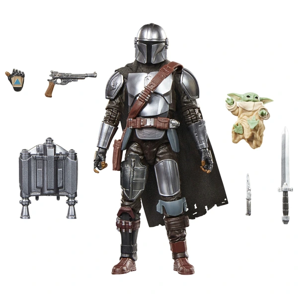 Star Wars The Black Series Actiefiguur The Mandalorian & Grogu Set