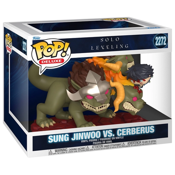 Funko POP! Figuur 2272 Solo Leveling Sung Jinwoo vs. Cerberus