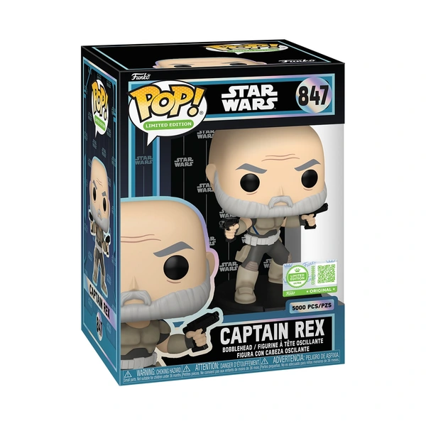 Funko POP! Limited Edition (Ultra) 847: Star Wars Captain Rex