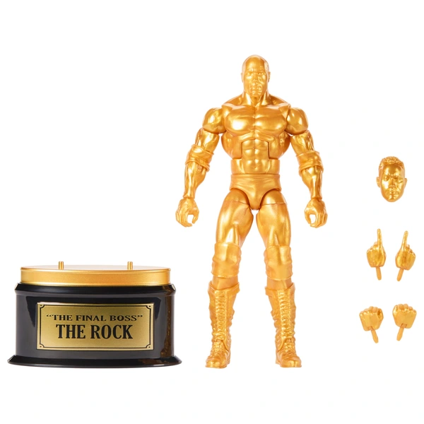 WWE Elite Collection Action Figures Series 125 The Rock Final Boss