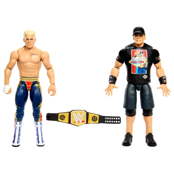 『WWE』CENA & O,JORDAN TOYベルト付きフィギュア WWE Main Event Showdown Series 26 Action Figures 2 Pack Cody