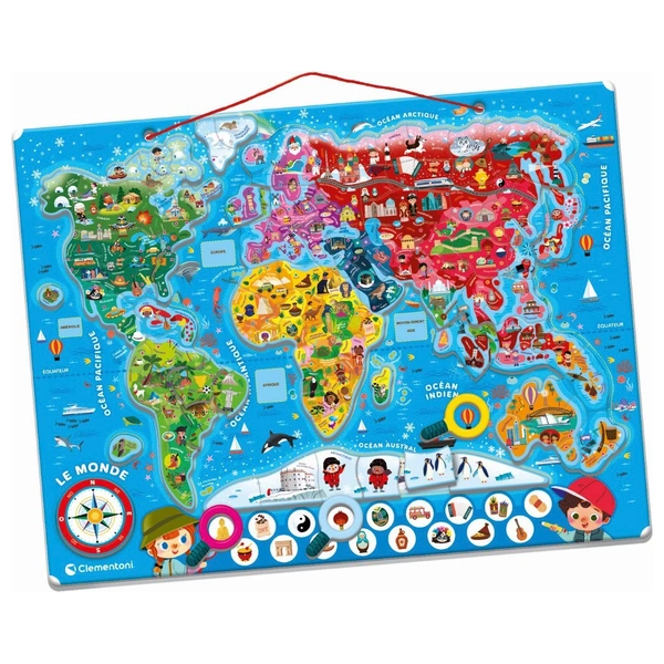 Kiztoys Puzzle Glissant Magnétique – 500+ énigmes – électronique Portable – Dès 6 Ans