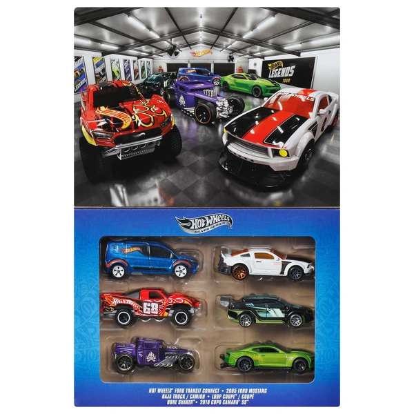 Hot Wheels - Legends Tour 1/64 Coffret 6 Véhicules | Smyths Toys
