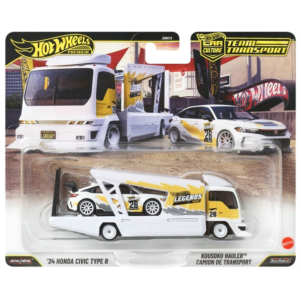 Hot Wheels Premium Team Transport Auto's '20 Honda Civic Type R
