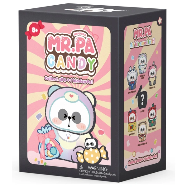 Mr.PA Candy ぬいぐるみ内袋未開封の3体セット Mr. Pa Candy Plush Keychain Blind Box Assortment | Smyths Toys UK