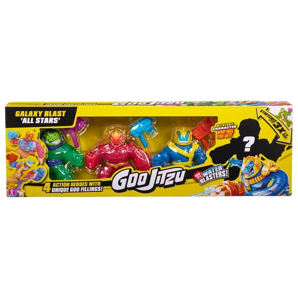 Goo Jit Zu Galaxy Blast All Stars 4 Pack | Smyths Toys UK