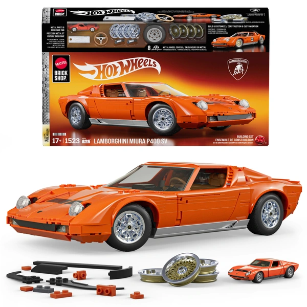 ミニカー RLC '71 Lamborghini Miura P400 SV Mattel Brick Shop Hot Wheels Premium Series '71 Lamborghini Miura