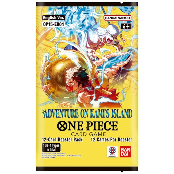 One Piece Card Game Booster Pack Adventure on Kami's Island
