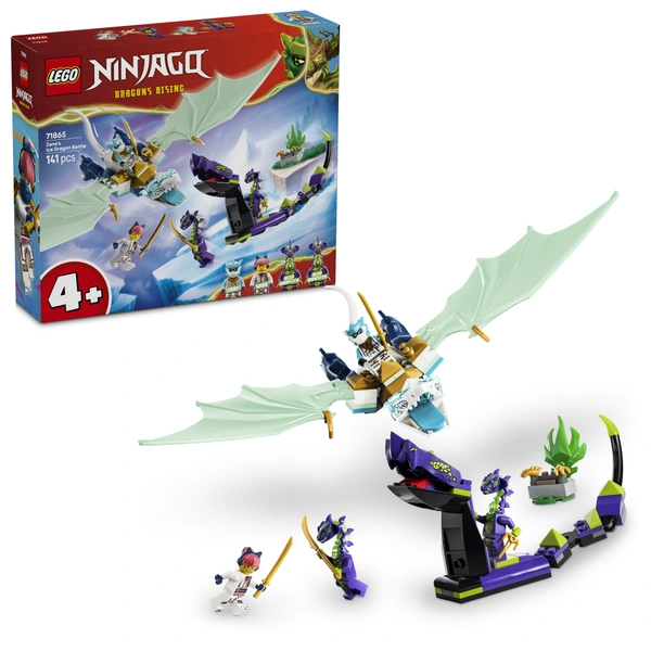 LEGO NINJAGO 71865 Zanes Eisdrachenduell | Smyths Toys Schweiz