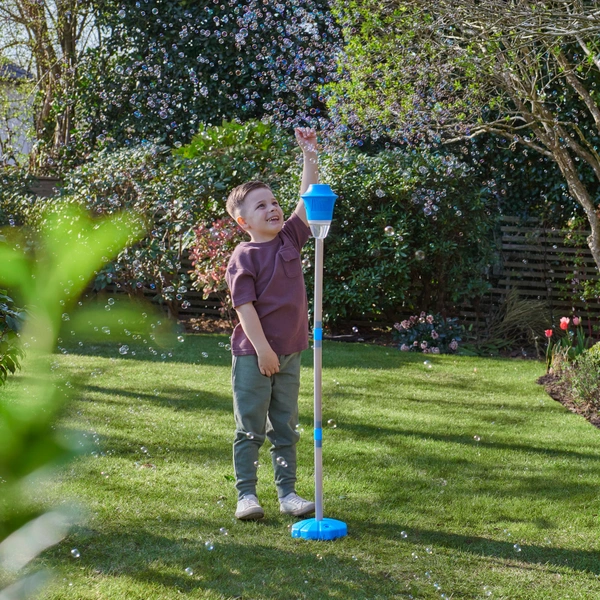 Machine à Bulles De Brume Colorée – Portable Avec Lumières LED, Souffleur, 285 G, 31 Cm – Pour Plage, Jardin, Fêtes – Dès 3 Ans