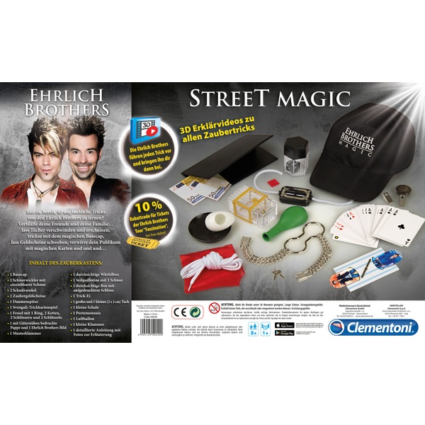 Ehrlich Brothers: Zauberkasten Street Magic | Smyths Toys Deutschland