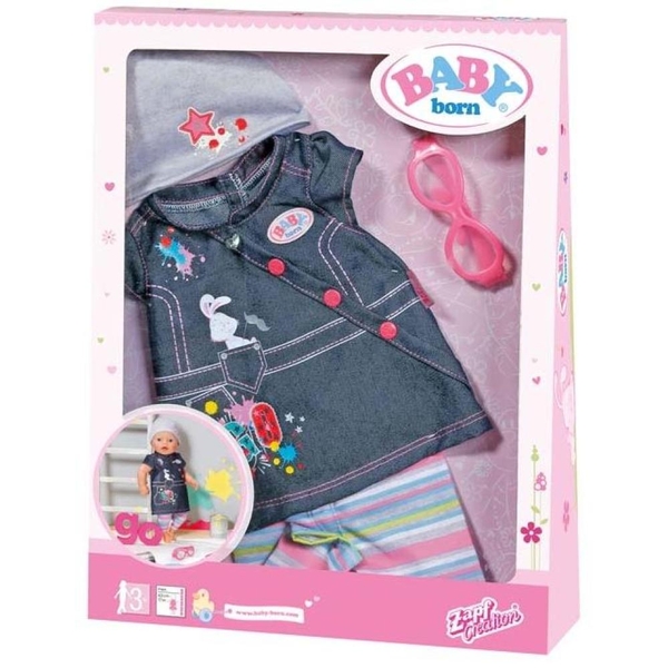 BABY born Classic Jeans Kollektion, sortiert Smyths Toys Deutschland