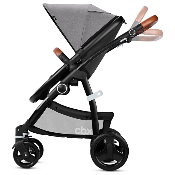 CBX - Kombikinderwagen Leotie Lux, Comfy Grey