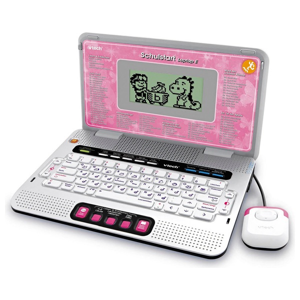 VTech Lerncomputer Schulstart Laptop Toys pink | E Deutschland Smyths